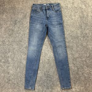 Old‎ Navy Rockstar Super Skinny High Rise Jeans Women's Size 00 Blue Denim